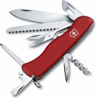 Мультитул Victorinox Outrider, сталь X50CrMoV15, рукоять нейлон, красный купить в Старом Осколе