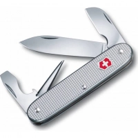 Нож перочинный Victorinox Alox 0.6221.26 58 мм 5 функций алюминиевая рукоять серебристый купить в Старом Осколе