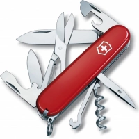 Нож перочинный Victorinox Climber, сталь X55CrMo14, рукоять Cellidor®, красный купить в Старом Осколе