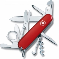 Нож перочинный Victorinox Explorer, сталь X55CrMo14, рукоять Cellidor®, красный купить в Старом Осколе