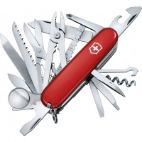 Нож перочинный Victorinox SwissChamp, сталь X55CrMo14, рукоять Cellidor®, красный купить в Старом Осколе