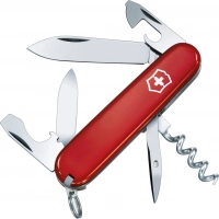 Нож перочинный Victorinox Tourist, сталь X55CrMo14, рукоять Cellidor®, красный купить в Старом Осколе