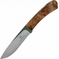 Нож с фиксированным клинком Arno Bernard Buffalo, сталь N690, рукоять Spalted Maple купить в Старом Осколе