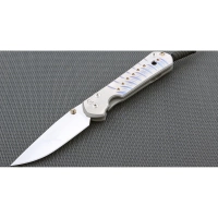 Нож складной Chris Reeve Large Sebenza 21 L21CGGUN See, сталь CPM S35VN, рукоять титан купить в Старом Осколе