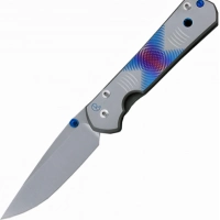 Нож складной Chris Reeve Large Sebenza 21 L21UN G, сталь CPM S35VN, рукоять титан купить в Старом Осколе