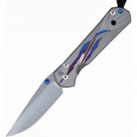 Нож складной Chris Reeve Large Sebenza 21  L21UNIQUE O, сталь CPM S35VN, рукоять титан купить в Старом Осколе