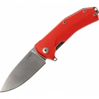 Нож складной LionSteel KUR OR G10 Orange Flipper, сталь Uddeholm Sleipner®, стеклотекстолит, оранжевый купить в Старом Осколе