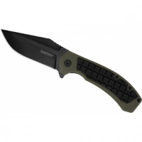 Складной нож Kershaw Faultline K8760, сталь 8Cr13MoV, рукоять пластик/резина купить в Старом Осколе