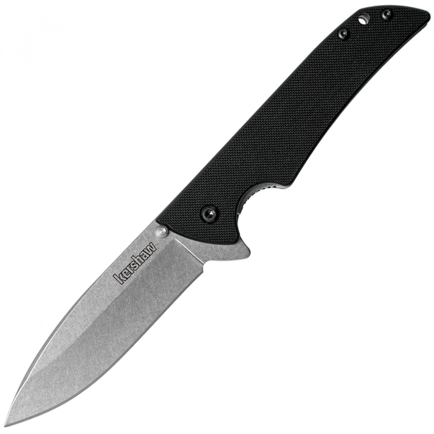 Складной нож Skyline KERSHAW 1760, сталь Sandvik 14C28N Stonewashed, рукоять G10