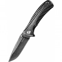 Складной нож Starter KERSHAW 1301BW, сталь 4Cr14 с покрытием BlackWash™, рукоять нержавеющая сталь купить в Старом Осколе