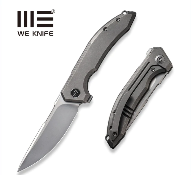 Складной нож WE Knife Quixotic Grey, CPM 20CV