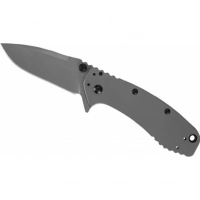 Складной полуавтоматический нож Kershaw Cryo K1555TI, сталь 8Cr13MOV, рукоять сталь купить в Старом Осколе