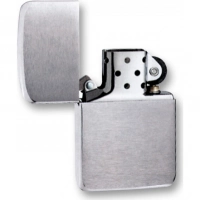 Зажигалка ZIPPO 1941 Replica™ с покрытием Brushed Chrome, латунь/сталь, серебристая, 36x12x56 мм купить в Старом Осколе